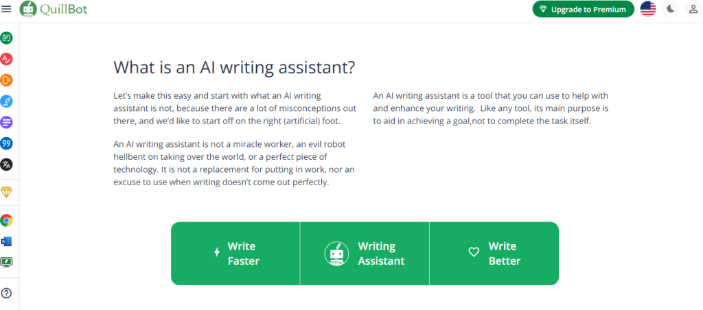 AI WRITING ASSISTANT CONTENT WRITING TOOL