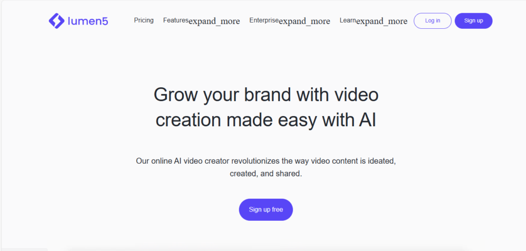 Lumen5, AI Video Generator