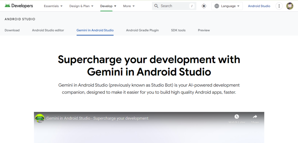 Gemini in Android Studio