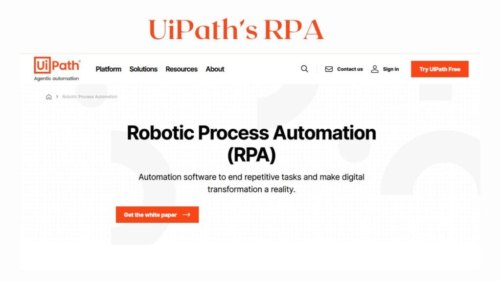 UiPath’s RPA