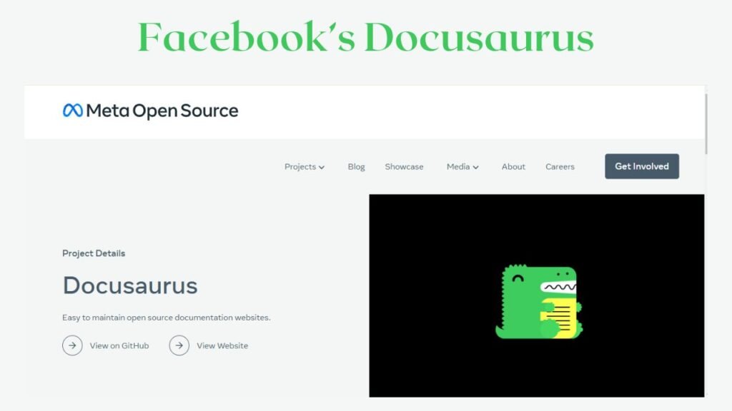 Facebook’s Docusaurus