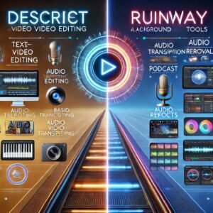 Descript and Runway have quickly established themselves as the leaders of the extensive AI video editing applications list. However, there are qualities between the two, with features that make each one best for video processing. Which AI Video Generators Descript vs Runway is best for you?